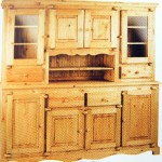 vaisselier pin massif