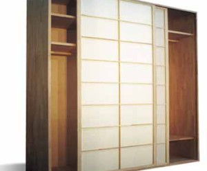 armoire chambre style japonais