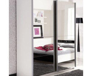 armoire de chambre porte coulissante pas cher