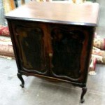 buffet bas bois fonce