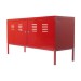 buffet bas rouge laque