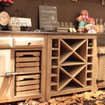 buffet de cuisine bois massif