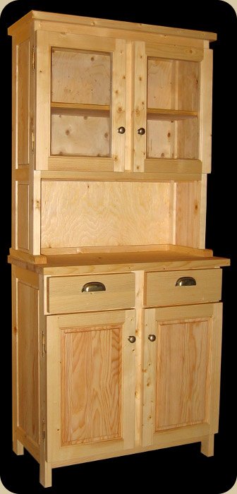 buffet de cuisine bois massif