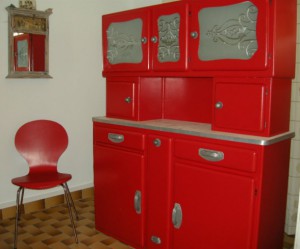 buffet de cuisine vintage