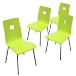 chaise de cuisine vert anis