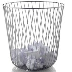 corbeille a papier de bureau