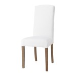 housse de chaise blanche