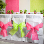housse de chaise papier mariage