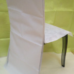 housse de chaise papier mariage