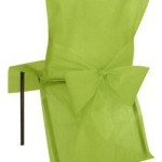 housse de chaise verte