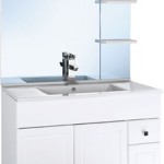 meuble bas salle de bain bricoman