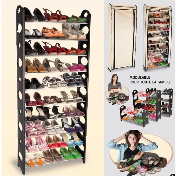 meuble chaussures grande contenance