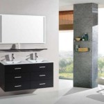 meuble salle de bain double vasque pas cher