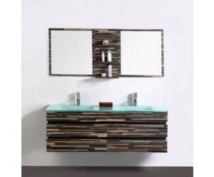 meuble salle de bain double vasque pas cher