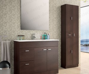 meuble salle de bain wenge