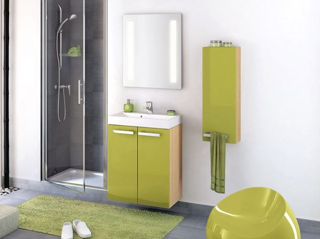 meuble vasque faible encombrement