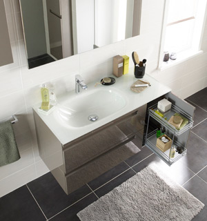 meuble vasque faible encombrement