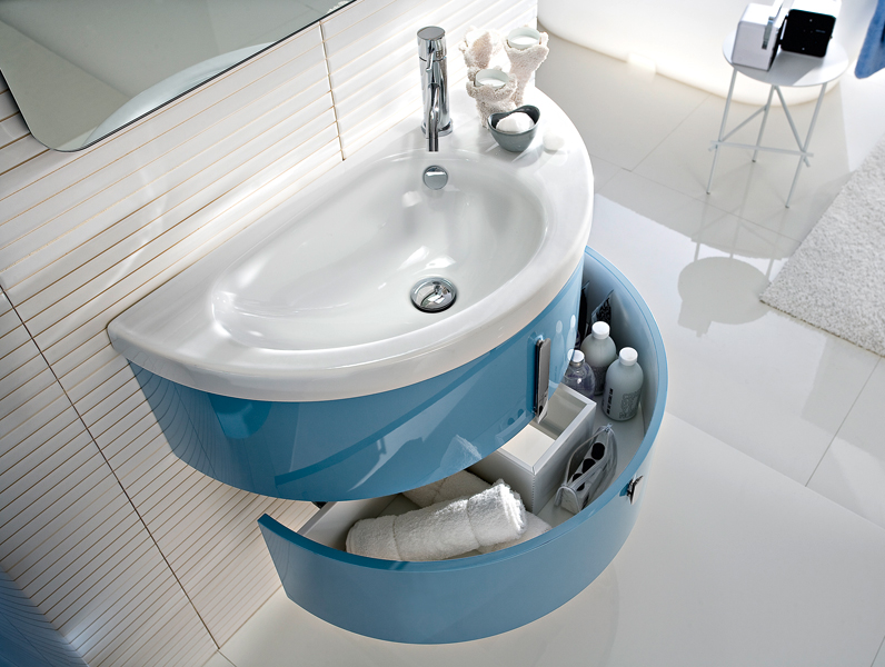 meuble vasque faible encombrement