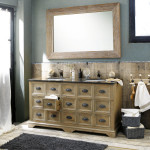 meuble vasque vintage