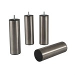 pieds de lit en inox