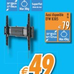 support mural tv krefel