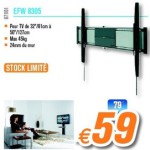 support mural tv krefel