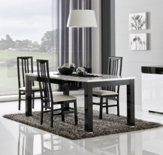 table a manger design italien