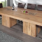 table a manger massif