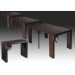 table a manger wenge extensible