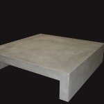 table basse beton