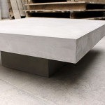 table basse beton