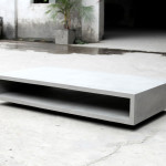 table basse beton