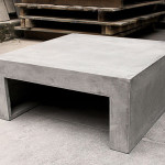 table basse beton