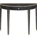 table console demi lune