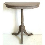 table console demi lune