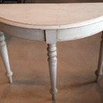 table console demi lune