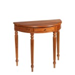 table console demi lune