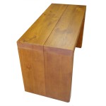 table console merisier