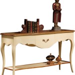 table console merisier