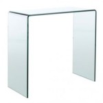 table console verre