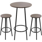 table de bar metal