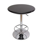 table de bar reglable