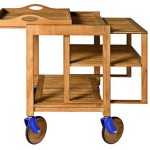 table desserte roulante