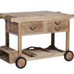 table desserte roulante