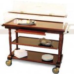 table desserte roulante