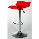 tabouret de bar york rouge