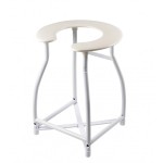 tabouret de douche noir