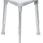 tabouret de douche noir