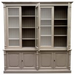 vaisselier gris taupe