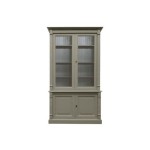 vaisselier gris taupe